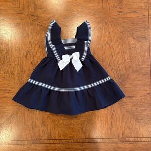 Iris & Ivy Navy and White Nautical Dress